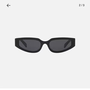 Celine Black Cat-Eye Sunglasses